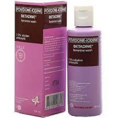 Betadine Povidone-Iodine Antiseptic Feminine Wash - 100ml