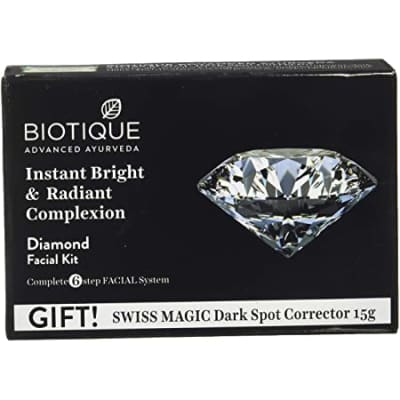 Biotique Bio Diamond Facial Kit 15g saffronkart 