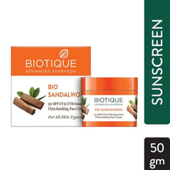 Biotique Bio Sandalwood Sunscreen Lotion 50g saffronkart 