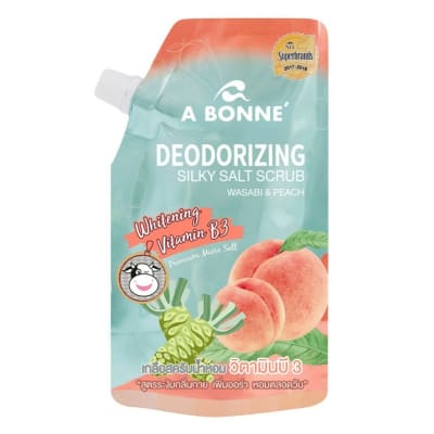 A Bonne Deodorizer Silky Salt Scrub 350gm saffronskins.com™ 