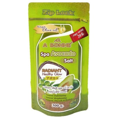 A Bonne Zip Lock Avocado Salt 300gm saffronskins.com 