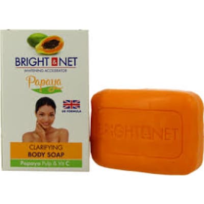 Bright & Net Clarifying Body Soap Papaya Pulp & Vit C 190g