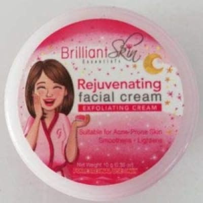 Brilliant Whitening Facial Cream 10gm saffronskins 