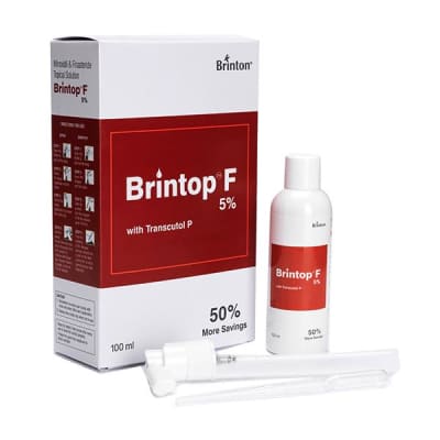 Brintop F 5% Topical Solution 100ml
