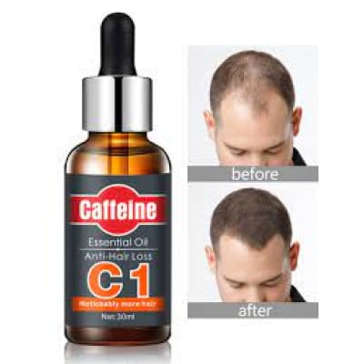 Caffeine C1 Anti Hair Loss Essential Oil For Men & Women - 30 ml - saffronskins.com