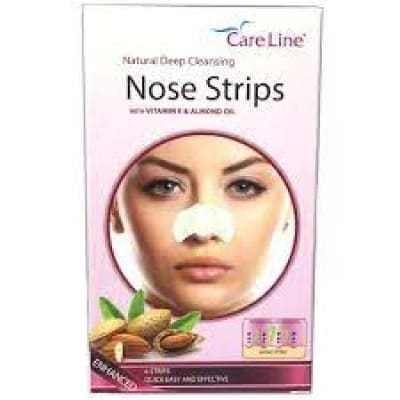 Care line Natural Deep Cleansing Nose Strips with Vitamin e 