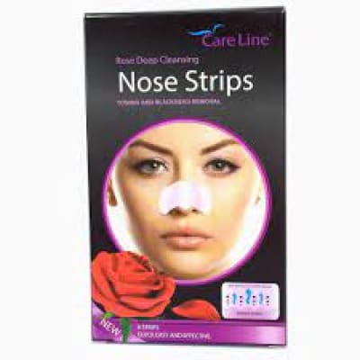 Care Line Rose Deep Cleansing Nose Strips Toning And 