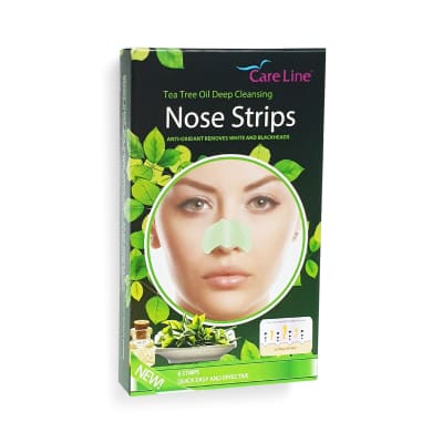Care line Tea Tree Oil Deep Cleansing Nose Strips 