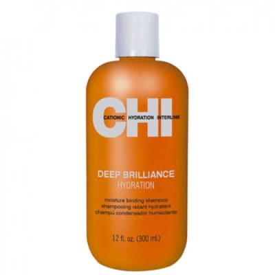 Chi Deep Brilliance Hydration Moisture Binding Shampoo 300ml saffronskins.com™ 