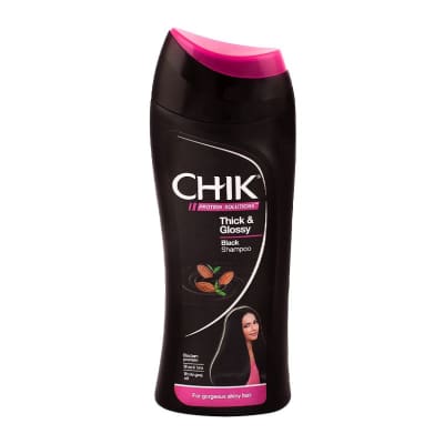 Chik Protein Solutions Thick & Glossy Black Shampoo (175 ml) saffronskins 