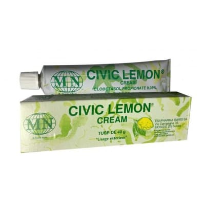 Civic Lemon Cream 40g Tube saffronskins 