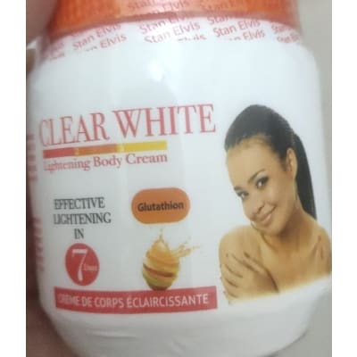 CLEAR WHITE LIGHTENING BODY CREAME EFFECTIVE LIGHTINING IN 