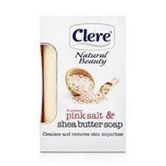 Clere Natural Beauty Pink Salt & Shea Butter Soap