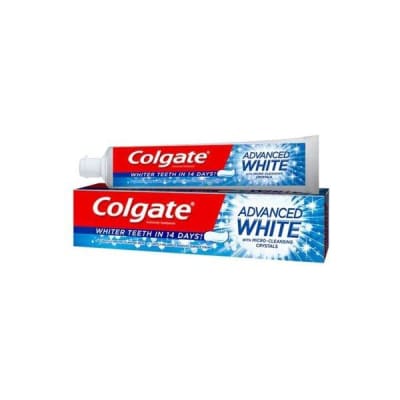 Colgate Advanced White Toothpaste saffronskins 