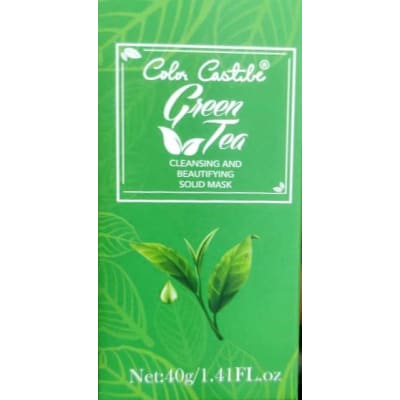 Color Castile Green Tea Cleansing And Beautifying Solid Mask