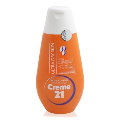 Creme 21 Ultra Dry Lotion For Moisturizing 250 ml saffronskins.com 
