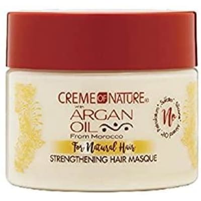 Creme Of Nature Argan Oil Strengthening Hair Masque, 11.5 oz / 326 g saffronskins.com™ 