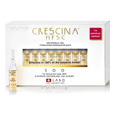 Crescina Man 500 Solution 3.5ml