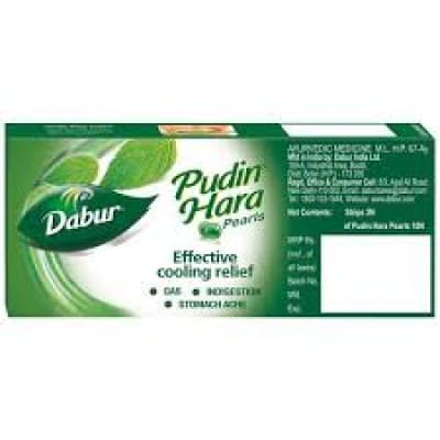 Dabur Pudinhara Capsules - Relieves Indigestion & Stomach 