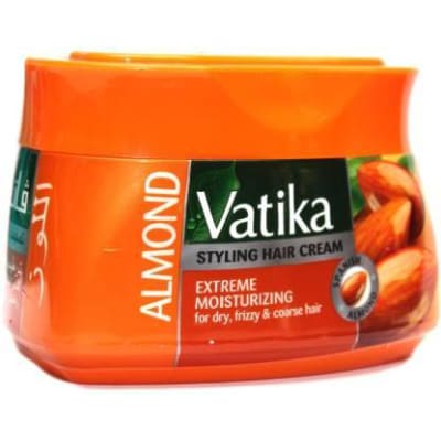 Dabur Vatika Almond Styling Extreme Moisturizing Hair Cream (Imported) (140 ml) saffronskins 