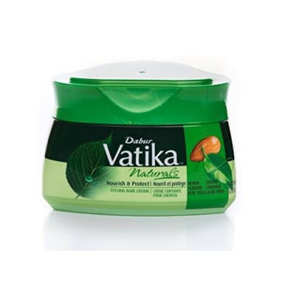 Dabur Vatika Naturals Nourish & Protect Styling Hair Cream 140 ml saffronskins 