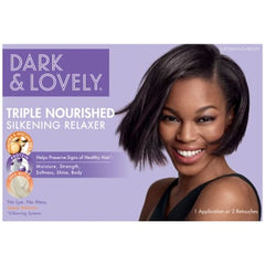 Dark & Lovely Triple Nourished Silkening Relaxer saffronskins.com™ 