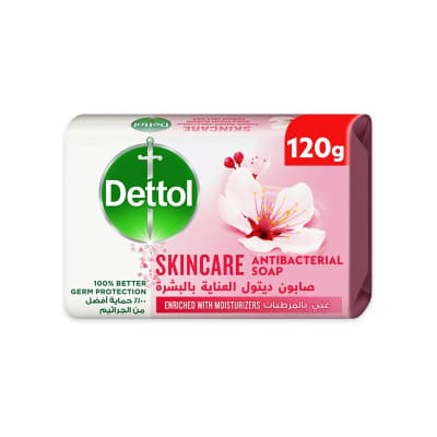 Dettol Skincare Anti-Bacterial Soap Bar 125g saffronskins.com™ 