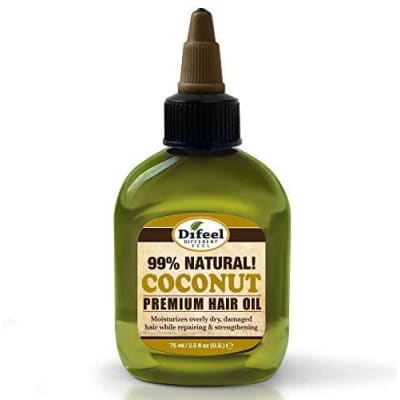 Difeel Premium 99% Natural Deep Conditioning Coconut Hair Oil 70ml saffronskins.com™ 