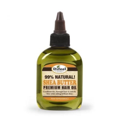 Difeel Premium Natural Hair Oil - Shea Butter 70ml saffronskins.com™ 