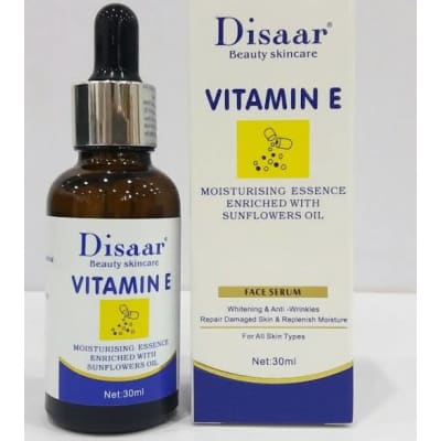 Disaar Vitamin E Face Serum Moisturising Essence Enriched with Sunflowers Oil 30ml saffronskins.com™ 