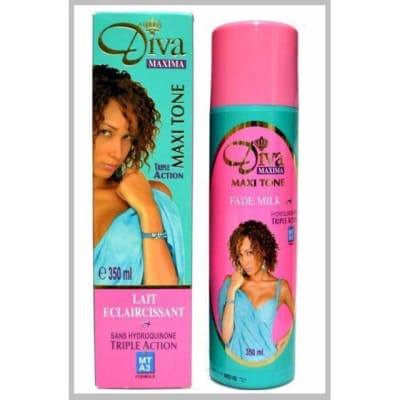 Diva Maxima Maxi Tone Triple Action Fade Milk 350ml Bottle saffronskins.com™ 