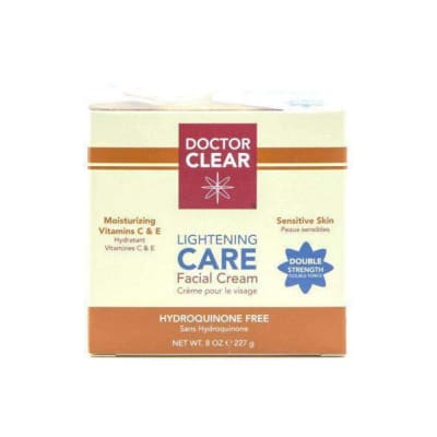 Doctor Clear Lightening Care Facial Cream Double Strength, 8oz - saffronskins.com