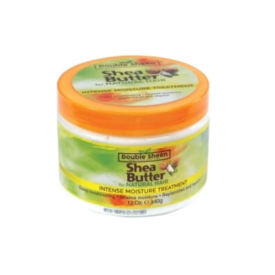 Double Sheen Shea Butter Natural Hair Intense Moisture Treatment 340gm saffronskins.com™ 