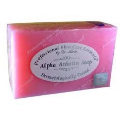 Dr Alvin Alpha Arbutin Soap saffronskins.com 