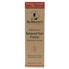 Dr. Miracles Relaxed Hair Potion 5 Oil Moisturizer Formula 177ml saffronskins.com 