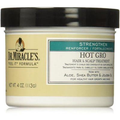 Dr. Miracles Strengthen Hot Gro Hair & Scalp Treatment 113gm saffronskins.com 