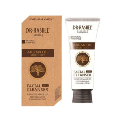 Dr. Rashel 3-In-1 Argan Oil Multi-Life Facial Cleanser 80ml saffronskins.com™ 
