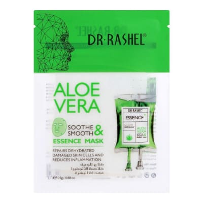 DR. Rashel Aloe Vera Smoothe & Smooth Essence Mask saffronskins.com™ 