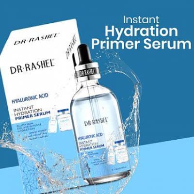 Dr. Rashel Hyaluronic Acid Instant Hydration Primer Serum - 100ml saffronskins.com™ 