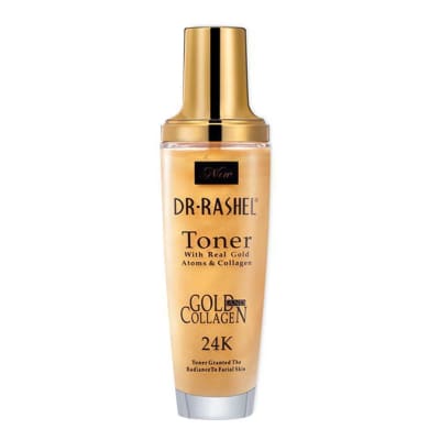 DR. Rashel Toner With Real Gold & Collagen 24K Toner Granted The Radiance To Facial Skin 120ml saffronskins.com™ 