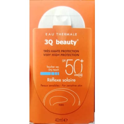 Eau thermale 3Q Beauty SPF50+ Reflexe Solaire Paris 40ml