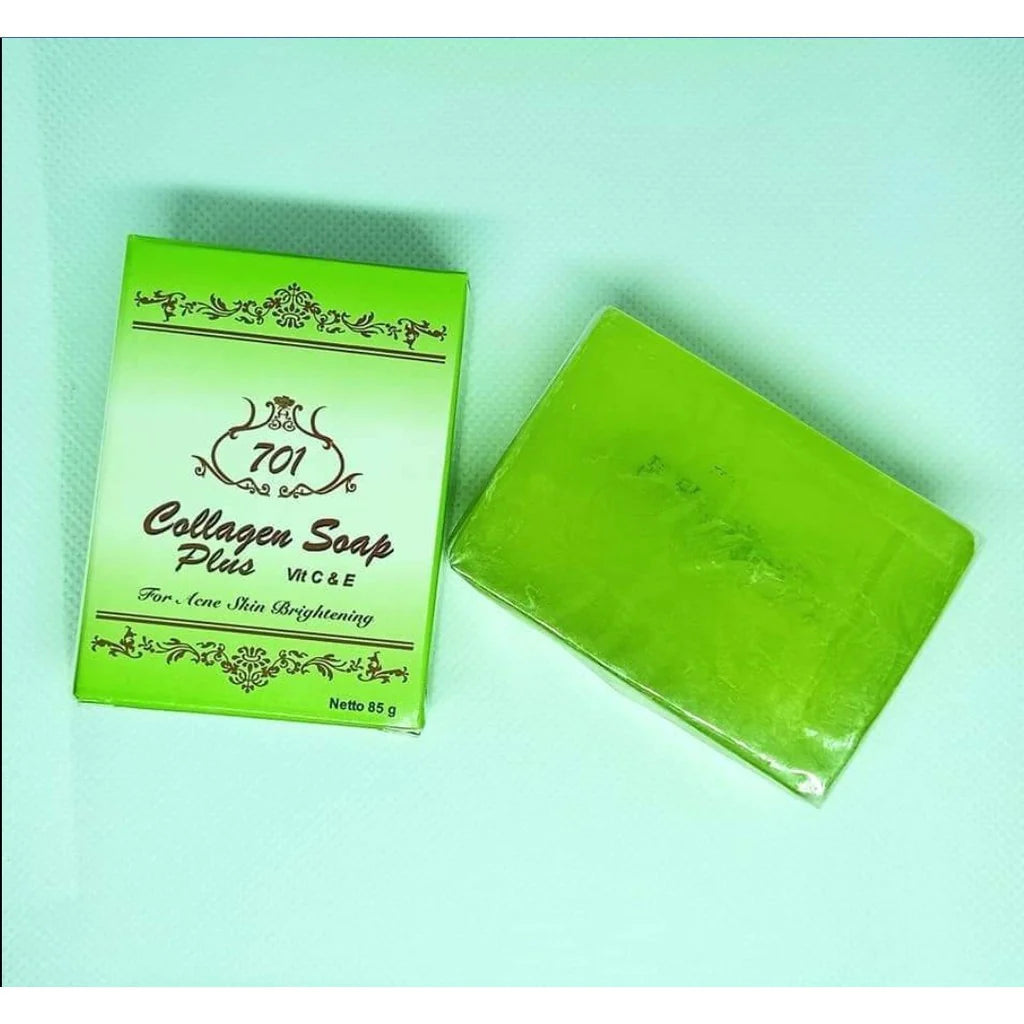 100% Origional Collagen Soap 701 For Acne Skin Brightening
