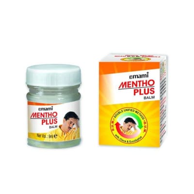 Emami Mentho Plus Balm 9ml saffronskins.com™ 