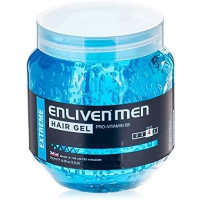 Enliven Men Hair Gel Extreme, 250g saffronskins.com 