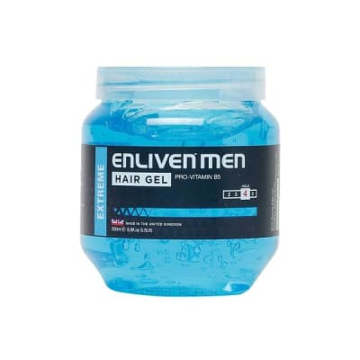 Enliven Men Hair Gel Extreme, 250g saffronskins.com 