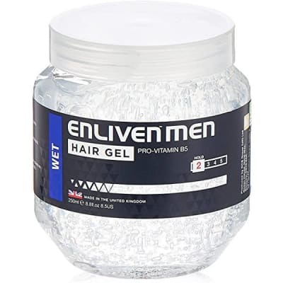 Enliven Men Hair Gel Wet, 250gm saffronskins.com 