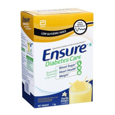 Ensure Diabetes Care Powder - Vanilla Flavour 1 kg (Refill 