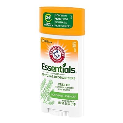 Essentials Natural Deodorant Rosemary Lavender 71gm saffronskins.com™ 