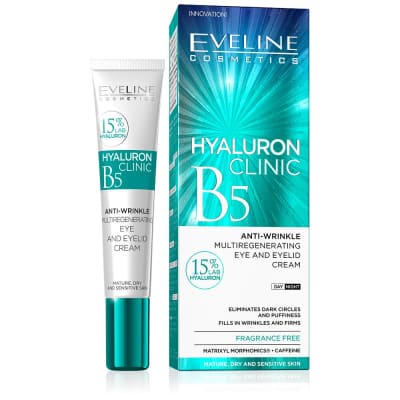 Eveline Anti Wrinkle Eye And Eyelid Cream 20ml saffronskins 