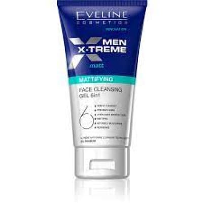 Eveline Cosmetics X-Tream Men Matt Face Cleansing Gel 6 in 1